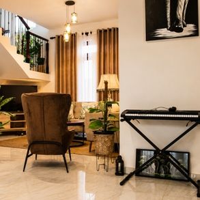 Spacious living area